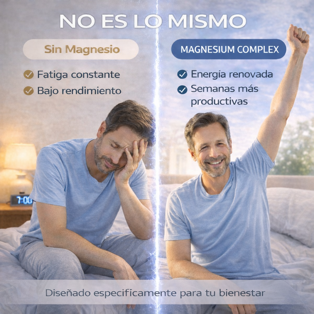 Magnesio Ultra 8 en 1 - Energía, descanso y calma en una sola cápsula